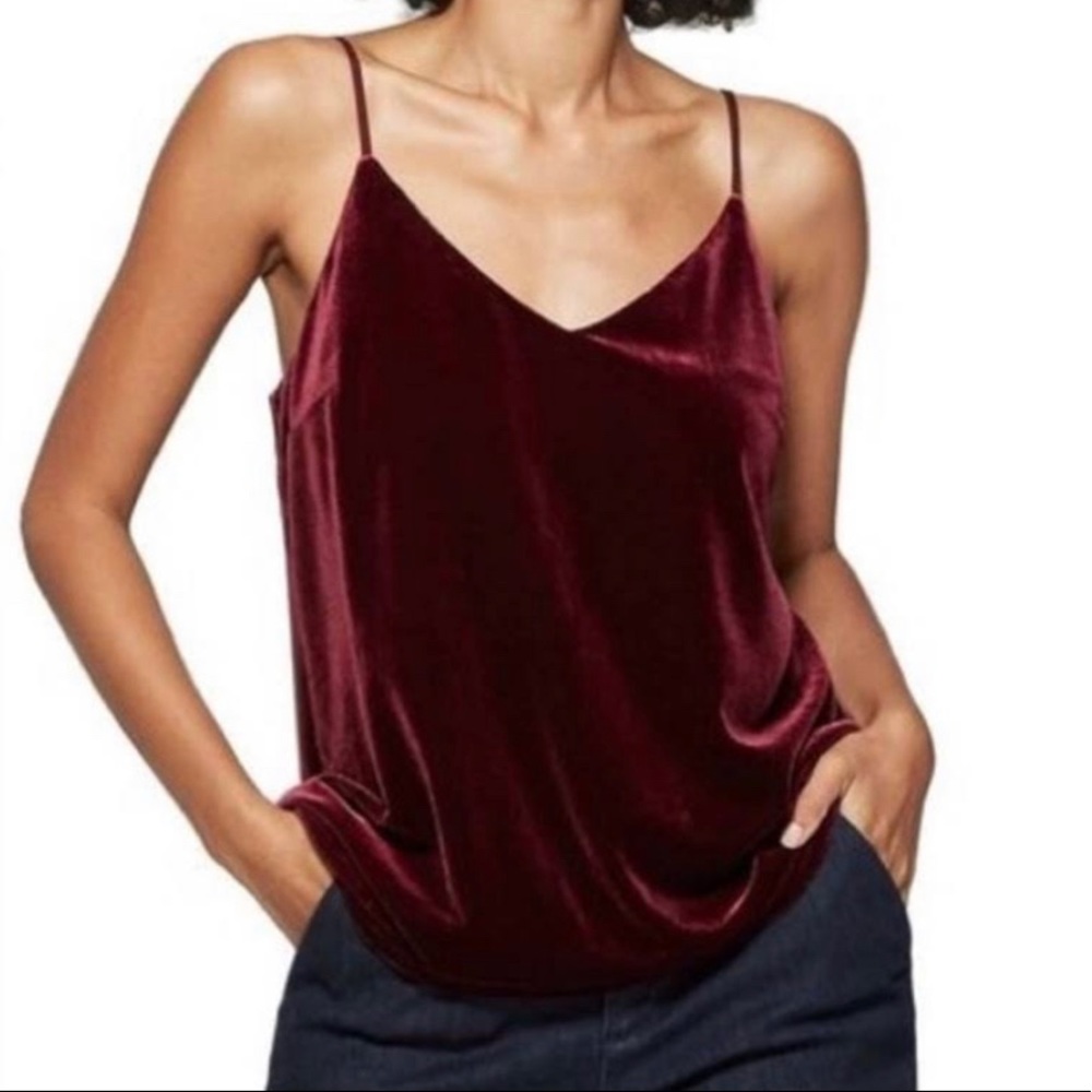 A new day velvet camisole